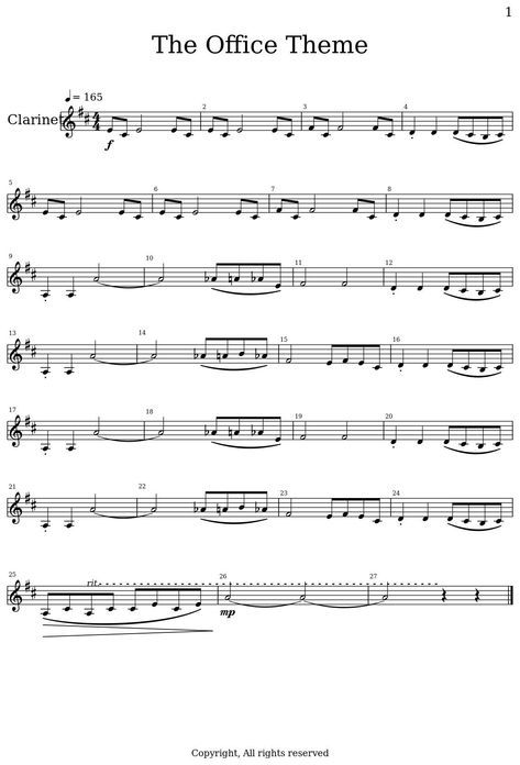 Bass Clarinet Sheet Music, Piano Songs Sheet Music, Piano Sheet Music Letters, Piano Sheet Music Classical, Piano Notes Songs, Trumpet Sheet Music, Trumpet Music, Clarinet Music, Music Letters