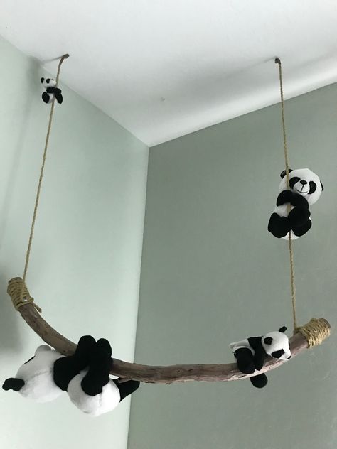 Panda Nursery Theme, Asian Cartoon, Panda Room, Themed Nursery Ideas, Panda Nursery, Panda Theme, Cute Baby Things, Bedroom Theme, Panda Party