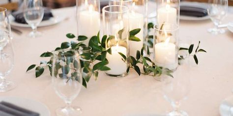 Sundowner Decor, Tiered Candle Centerpiece, Wedding Space Design, Garden Wedding Decor Ideas, Centerpieces Round Table, Wedding Centerpieces Round Table, Italian Dinner Party Decorations, Wedding Centerpieces Greenery, Floral Centerpiece Ideas