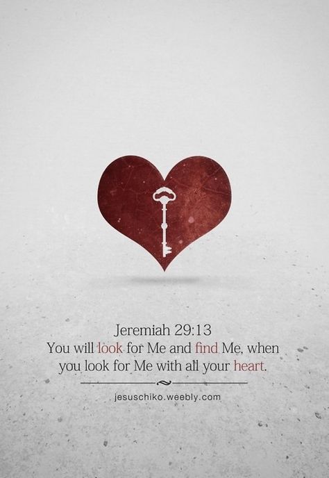 Heart Jeremiah 29 13, Ayat Alkitab, Favorite Bible Verses, Faith Inspiration, Spiritual Inspiration, Verse Quotes, Bible Verses Quotes, God Is Good, Bible Scriptures