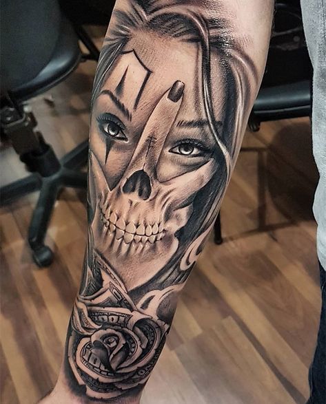 Tattoos Arm Mann, Tato Tradisional, Catrina Tattoo, Forarm Tattoos, Cat Tattoos, Cool Tattoos For Guys, Tiny Tattoo, Full Sleeve Tattoos, Arm Sleeve Tattoos