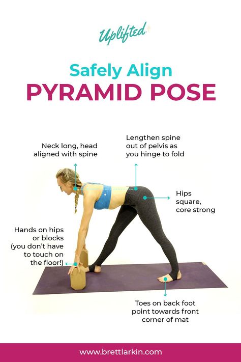 Peak Yoga Poses For Beginners, Yoga Pyramid Pose, Shiva Squat Yoga, Malasana Pose, Yoga Teacher Resources, Pyramid, Yoga Mindfulness, Yoga Props, Learn Yoga