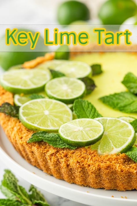 Key Lime Pie Mini Tarts, Key Lime Tart Recipe, Lime Tart Recipe, Coastal Thanksgiving, Pie Decor, Lime Tartlets, Key Lime Tart, Tart Crust Recipe, Key Lime Filling