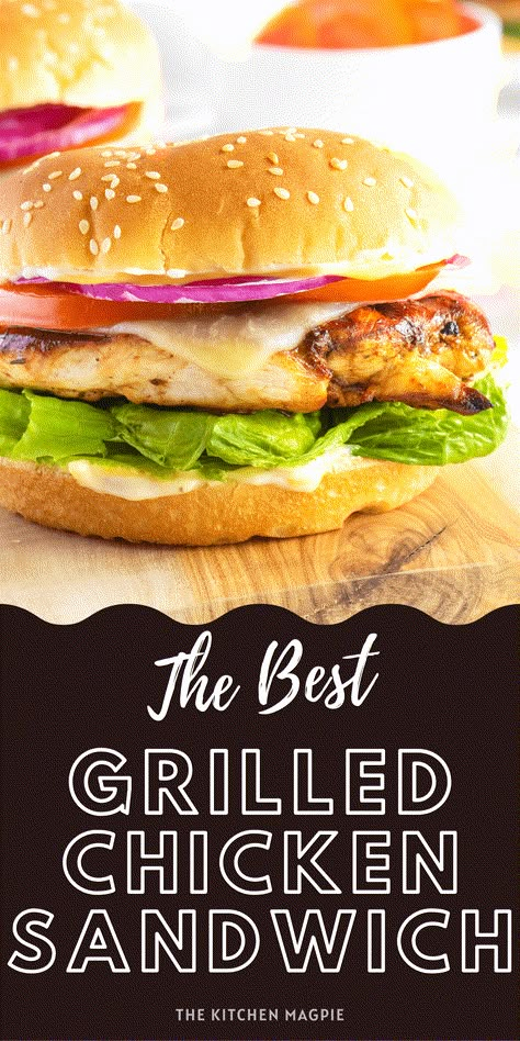 The Best Chicken Sandwich Recipe, Marinade For Grilled Chicken Sandwiches, Healthy Chicken Sandwich Recipes Clean Eating, Ultimate Grilled Chicken Sandwich, Grilled Chicken For Sandwiches, Best Grilled Chicken Sandwich Marinade, Marinade For Chicken Sandwiches, Grilled Chicken Sandwich Healthy, Chicken Sandwich Sauce Ideas