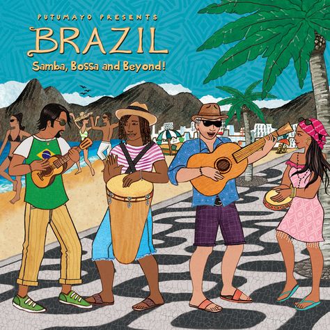 Seductive Songs, Brazil Music, Brazil Culture, Brazil Art, Wanderlust Art, Culture Day, Brazil Travel, Cd Cover, Album Cover Art