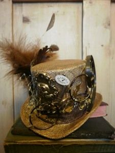 Lots Top Hats For Women, Steampunk Hairstyles, Punk Top, Steampunk Top, Steampunk Men, Victorian Accessories, Mad Hat, Steampunk Top Hat, Steampunk Halloween