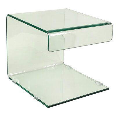 Orren Ellis Essential Décor & Beyond Tempered Glass Coffee Table | Orren Ellis Ingrassellino Coffee Table, Glass in Clear, Size 14"H X 16"W X 17"D | Wayfair Small Glass Coffee Table, Coffee Table Transparent, Plexi Glass Coffee Table, Round Coffee Table Diy, Abstract Coffee Table Glass, Tempered Glass Clear Table Coffee, Round Coffee Table Styling, Kidney Glass Coffee Table, Diy Coffee Table