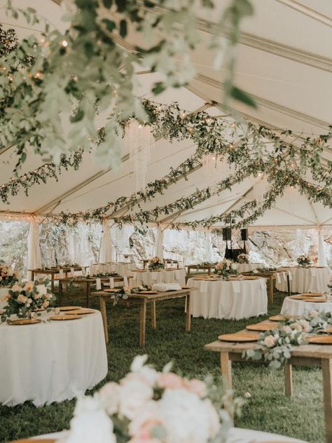 Wedding Ceremony Ideas, Projects and Planning Tips From HGTV | HGTV Green Wedding Palette, Rustic Wedding Decorations, Wedding Lookbook, Wedding Reception Ideas, Sage Wedding, Ethereal Wedding, Sage Green Wedding, Wedding Tent, Outdoor Wedding Reception