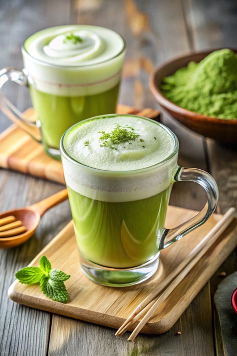 3-Minute Vegan Matcha Latte Recipe: A Creamy Green Tea Delight Warm Matcha Latte, Vegan Matcha Latte, Turmeric Latte Recipe, Vegan Protein Shake, Almond Milk Coffee, Homemade Kombucha, Matcha Latte Recipe, Matcha Green Tea Latte, Green Tea Latte