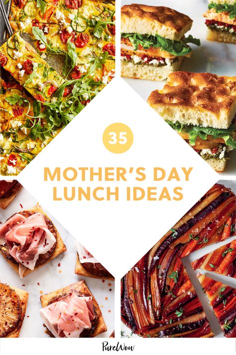 Lunch Party Recipes, Mothers Day Meals, Thai Lettuce Wraps, Luncheon Menu, Fancy Lunches, Fancy Salads, Holiday Lunch, Savory Tarts, Mothers Day Dinner