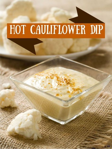 Hot Cauliflower Dip | Create this delicious appetizer to share with your friends this holiday season. | The Produce Moms #Cauliflower #Dip #appetizer Cauliflower Appetizer Recipes, October Produce, Cauliflower Appetizer, Vegetable Dip Recipe, Recipes For Dogs, Cauliflower Dip, Dip Healthy, Challenge Calendar, Cauliflowers