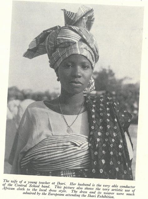 African Head Wrap Styles, Yoruba Fashion, 60s Vintage Fashion, African Photography, Africa Vintage, Vintage Africa, Nigerian Culture, Yoruba People, African Love