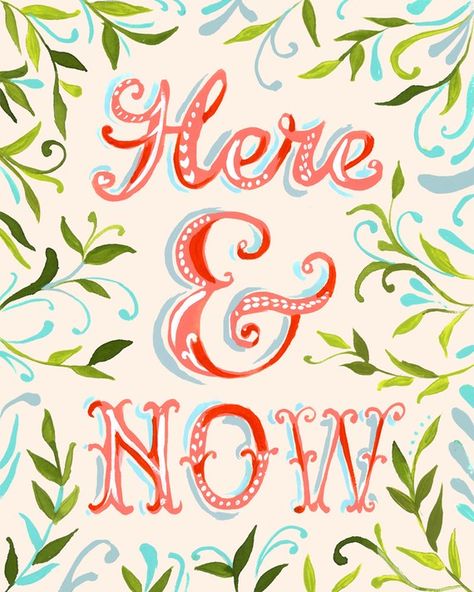 I’m a big fan of the hand lettered and illustrated cards from The Wheatfield – but today I’m particularly enamored with their selection of beautiful art prints.  Here are a few of my favorites! Be Here Now, Here And Now, Wonderful Words, Art Hand, Inspirational Wall Art, Famous Quotes, The Words, Beautiful Words, Inspirational Words