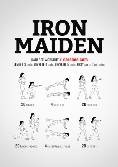 Girl Power Workouts Collection Viking Workout, Endurance Workout, Home Fitness, Iron Maiden, Total Body, Girl Power, Mens Fitness, At Home Workouts, Push Up