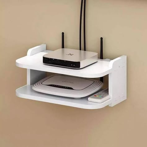 Projector Wall Mount, Router Storage, Floating Storage Shelves, Tv Rack, Tv Shelf, Free Tv, Box Shelves, Mounted Shelves, Estantes Flotantes