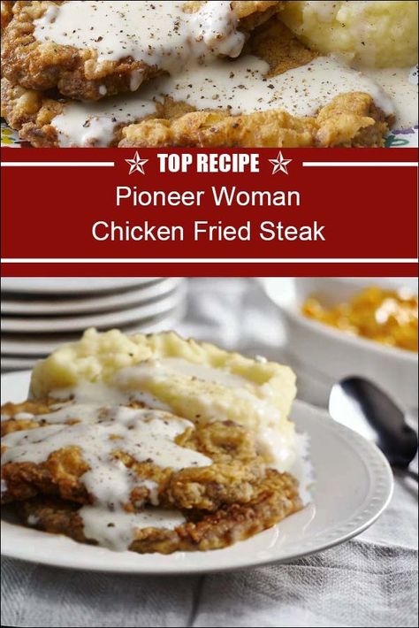 Pioneer Woman Chicken Fried Steak Recipe Ree Drummond Chicken Fried Steak, Pioneer Woman Country Fried Steak, Instant Pot Chicken Fried Steak, Pioneer Woman Cube Steak, Homemade Chicken Fried Steak Gravy, Chicken Fried Steak Buttermilk, Recipe For Chicken Fried Steak, Tender Chicken Fried Steak, Best Country Fried Steak Recipe