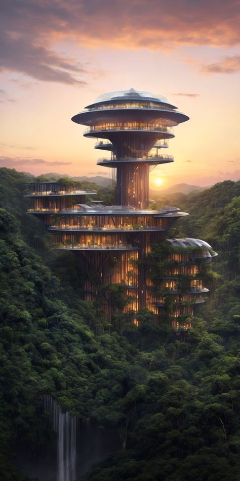 Biggest Mansion In The World, Mythical Architecture, Big Mansions, Sci Fi Architecture, Abstract Art Images, Eco Architecture, Unusual Buildings, Alien Design, Alien Worlds