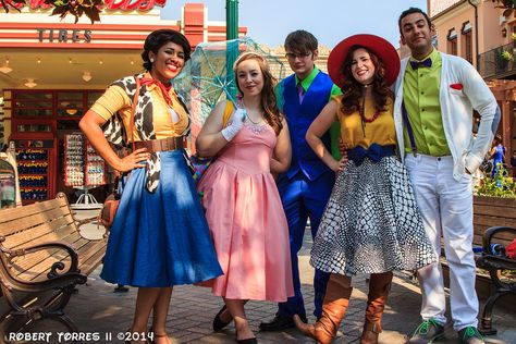 Jessie Disney, Dapper Disney, Dapper Day Disneyland, Subtle Cosplay, Disneyland Dress, Disneyland Disneybound, Dapper Day Outfits, Disney Dapper Day, Disneybound Outfits