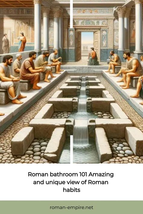 Roman bathroom 101 Amazing and unique view of Roman habits Roman Bedroom, Babylon City, Roman Technology, Ancient Rome Architecture, Roman Bathroom, Roman Buildings, Ancient Roman Houses, Rome Empire, Roman Bath House