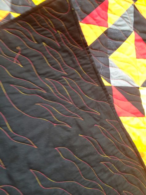 Mama Bear Quilting: Fire fighter quilt Fireman Quilt Ideas, Fire Quilt Pattern, Firefighter Quilt, Fire Quilt, Campfire Glow Quilt, Fire Fabric, Mama Bear, Firefighter, Quilt Patterns