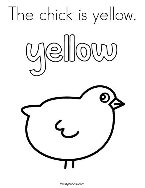 Yellow Coloring Page, Cursive Tracing, Subbing Ideas, Tracing Font, Animal Masks For Kids, Color Worksheets For Preschool, Yellow Crafts, Toddler Lessons, Twisty Noodle