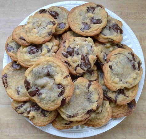 Double Chocolate Chip Cookies With Melted Butter, Moist Chocolate Chip Cookies, Burnt Butter, Choco Chip Cookies, Best Chocolate Chip Cookies Recipe, Soft Chocolate Chip Cookies, Choc Chip Cookies, Butter Cookies Recipe, Chocolate Cookie Recipes