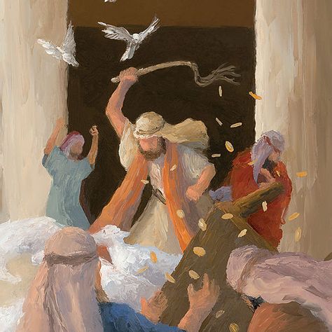 Faith Gallery | Mike Moyers Fine Art Mike Moyers Art, Jesus Cleansing The Temple, Cleansing The Temple, Pro Presenter, Easter Meaning, Lds Aesthetic, Jesus Cleanses The Temple, Jesus Photos, Contemporary Christian Art