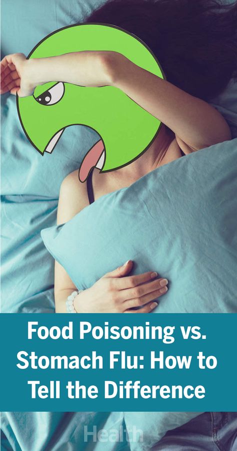 You're racked by nausea, your stomach is doing flip-flops, and your toilet has become your new best friend. You've either come down with the stomach flu, or you've contracted food poisoning. But how do you tell the difference? We help you break down the key differences in symptoms. #foodpoisoning #stomachflu #healthytips Food Poisoning Remedies, Poisoning Symptoms, Food Poisoning Symptoms, Medical Remedies, Gluten Intolerance Symptoms, Sick Food, Stomach Bug, Salve Recipes, Improve Nutrition