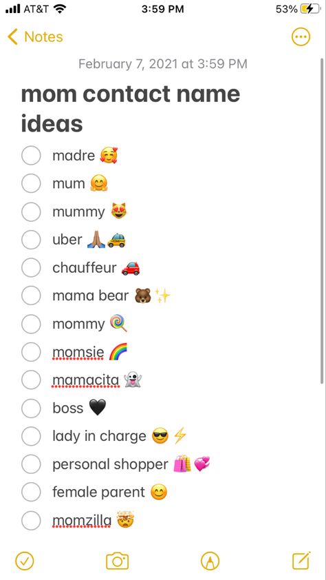 Name For Mom Contact, Names For Mom In Phone, Cute Names For Mom In Your Phone, Nomi Whatsapp Ideas, Contact Names For Parents, Aesthetic Contact Names For Mom, Mother Contact Names In Phone, Contact Names For Mother, Contact Name For Mom