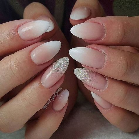 Keeping Monday's classy The #babyboomer / #frenchfade / #frenchombre… Elegant Bridal Nails, French Fade Nails, Ombre Nail Art Designs, Unghie Sfumate, Wedding Manicure, Nail Art Ombre, Super Nails, Nail Art Wedding, Bride Nails