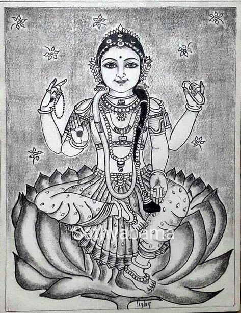 Murugan Pencil Drawing, Tanjore Painting Sketches, Pattern Design Drawing, Indian Traditional Paintings, Face Outline, Ancient Drawings, Abstract Pencil Drawings, Fabric Painting Techniques, Kalamkari Painting