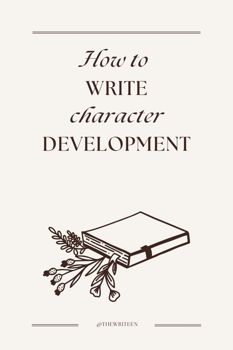 Character development is what makes your story dynamic and satisfying. It keeps readers engaged because they know following the MC's journey will pay off. If you want to nail character development here are some tips that will set you on the right path. Click the pin to read the full post on how to write character development ;))  #writers #write #writingtips #writinganovel #bookwriting #writinginspiration #thewriteen #characterdevelopment #creativewriting  #characterbackstory #novel #book How To Develop Characters, Character Development Questions, Character Development Writing, Nanowrimo Prep, Writing A Book Outline, Novel Writing Inspiration, Book Planning, Writing Nook, Writer Life