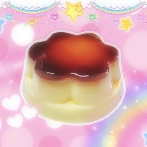 Treats Aesthetic, Kawaii Treats, Japanese Pudding, I Want Food, Custard Pudding, Candy Club, Creme Caramel, Kawaii Core, Japanese Dessert