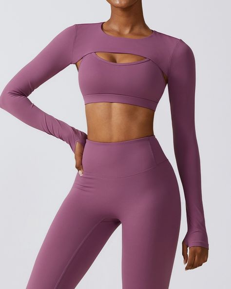 Sports T-shirt long sleeve fitness wear quick dry slim slim long sleeve yoga wear top Support OEM LOGO and printing your design. Welcome DM ask more detail. Whatsapp:+86 153 6043 9355 #yogaset #yogaclothing #sportwear #fitnessapparel #leggings #ropamujer #comfort #flexible #yogapants #yogatops #yogaapparel #yogaoutfit #fitnessaclothes #womenwear #yogainspiration #yogawear #yogaclothes #yoga #womenyoga #sportclothes #YogaShirt Long Sleeve Sports Top, Green Plum, Yoga Top, Matcha Green, Maxi Dress Formal, American People, Plum Purple, Active Wear Outfits, Yoga Tops