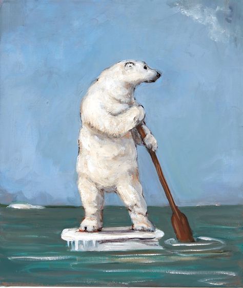 Animal Extinction Art, Polar Bear Reference, Bear Reference, The Environment Art, Polar Bear Drawing, Awareness Art, Bear Spirit, Polar Bear Art, Bear Artwork