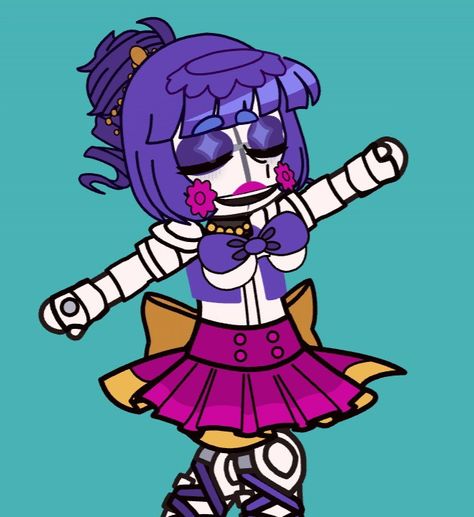 Gacha Fnaf Animatronic, Ballora Gacha Club Outfit, Realistic Gacha Oc, Fnaf Swap Au, Ballora Gacha Club, Gacha Fnaf Designs, Fanf Gacha, Fnaf Reference, Fnaf References