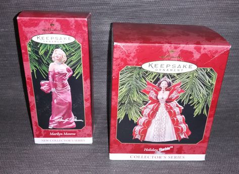 https://www.etsy.com/listing/656798045/hallmark-ornaments-lot-keepsake?ref=listings_manager_grid #vintage #hallmark #Keepsake #ChristmasIsHere #Tree #ornaments #SpectrumMediaGroup #IrenePenaDMD #etsy #BuddysEtsyStore Barbie Christmas Ornaments, Barbie Christmas, Christmas Barbie, Hallmark Christmas Ornaments, Ornaments Vintage, Holiday Barbie, Vintage Hawaiian Shirts, Hallmark Keepsake Ornaments, Hallmark Christmas