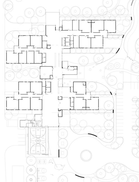 Primary School Plan, School Floor Plan, School Building Design, School Plan, Architecture Building Design, School Building, School Architecture, School Sports, Building Design