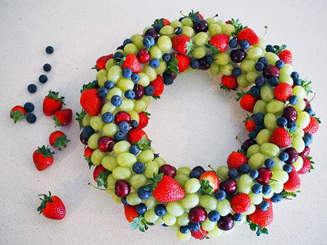 Christmas fruit salad