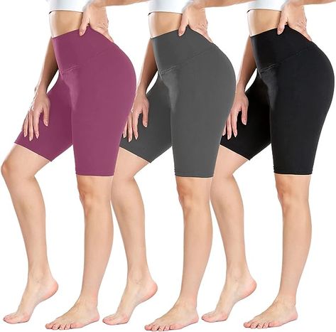 These biker shorts are buttery soft and breathable since they are made of a smooth polyester and spandex combination.😍 Non-see-through fabric and 4.5” waistband to contour body shapes that contours your natural shape✔️ Available in Various colours.🛍️ Plus Size Biker Shorts, Yoga Short, Bicycle Shorts, Plus Size Workout, Waist Workout, Black Yoga, Outdoor Running, Athletic Sports, Shorts Pants