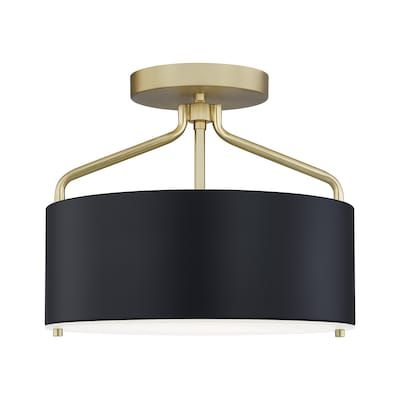 Black And Gold Semi Flush Mount Light, Modern Flush Mount Ceiling Light Hallway, Mudroom Lighting Ideas, Master Closet Light Fixture, Flush Mount Ceiling Lights Hallways, Mid Century Flush Mount Light, Foyer Ceiling Lights, Hall Lights, Black Flush Mount Light