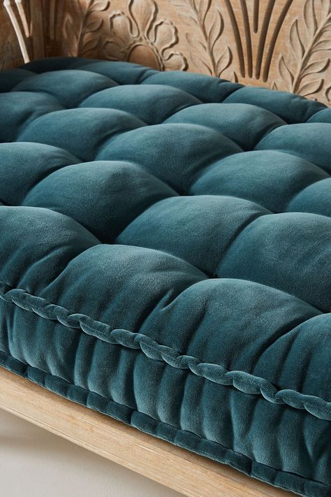 Velvet Daybed, French Mattress Cushion, French Mattress, Daybed Cushion, Hanging Furniture, Plywood Furniture, The Velvet, Floor Cushions, Daybed