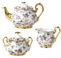 Royal Albert - E Page www.royalalbertpatterns.com English Chintz Royal Albert Tea Sets, Chintz China, Wedding China, Teapot Set, Tea Store, English China, China Tea Sets, Vintage Teacups, Teapots And Cups