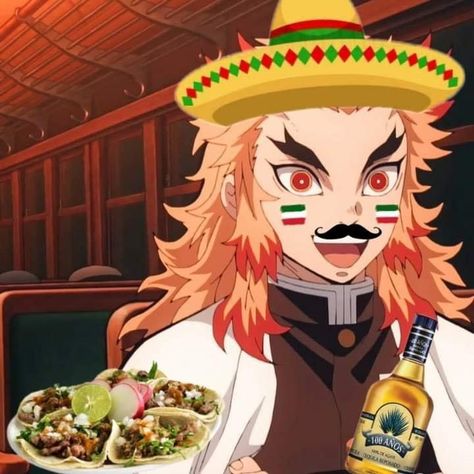 Kny Hashira, Mexican Icons, Anime Mexico, Rengoku Kyojuro, Mai Sakurajima, Anime Memes Funny, Dragon Slayer, Anime Girlxgirl, Manga Cosplay