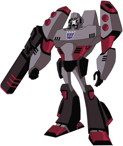 Transformers Animated Megatron Beast Machines, Transformers Art Design, Transformers Megatron, Transformers Animated, Transformers Memes, Describing Characters, Transformers Characters, Tv Tropes, Transformers G1