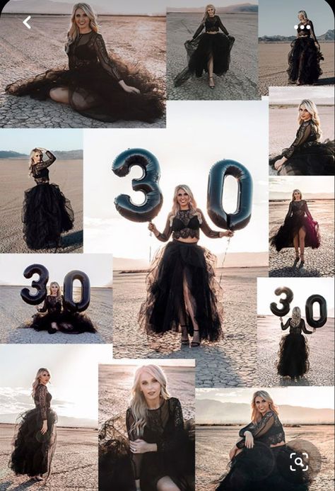 Rip Twenties Photo Shoot, 30th Birthday Party Photoshoot, Thirty Birthday Picture Ideas, Saying Goodbye To My 20s Photoshoot, 30th Photoshoot Ideas Black, 30th Birthday Ideas For Women Pictures, 30 Pictures Birthday, All Black 30th Birthday Party Outfit, 30 Photoshoot 30th Birthday Black Women