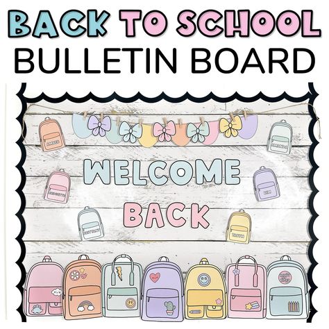 Meet Our New Crew Bulletin Board, Classroom Welcome Boards, Student Teaching Binder, Welcome New Teachers, Pastel Classroom Decor, Hallway Bulletin Boards, Rainbow Bulletin Boards, Pastel Classroom, Welcome Bulletin Boards