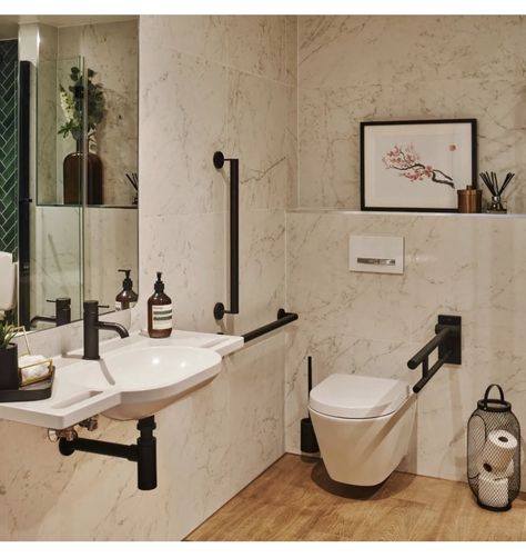 Accessibility Design, Accessible House, Accessible Bathroom Design, Accessible Kitchen, Disabled Bathroom, Ada Bathroom, Accessible Bathroom, Creative Storage Solutions, Gorgeous Bathroom