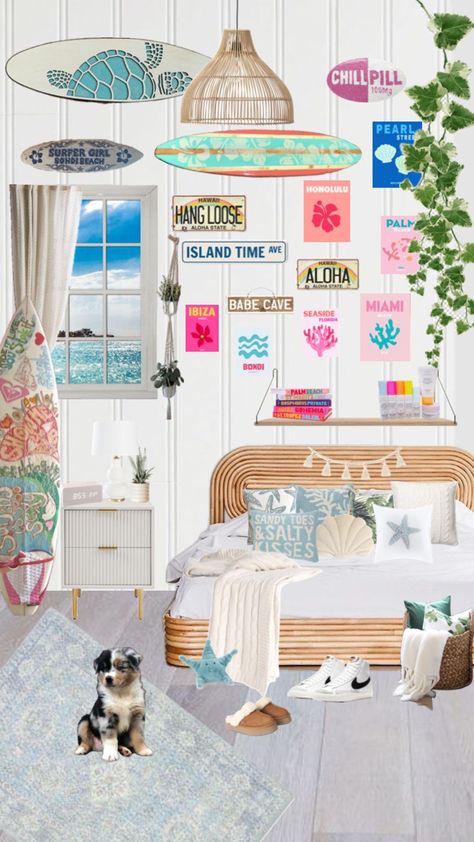 Surfer Room, Surf Room Decor, Coastal Room Decor, Ocean Room Decor, Summer Room Decor, Beachy Room Decor, Beach Room Decor, Beachy Bedroom, Summer Room