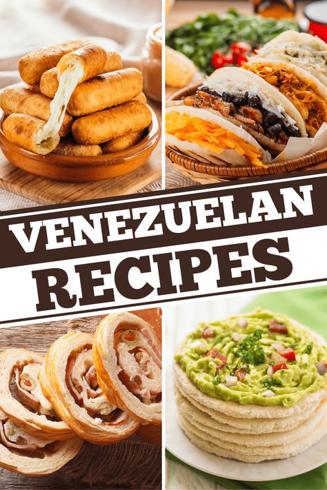 Take a culinary trip to South American with these Venezuelan recipes! From appetizers to desserts, these dishes bring a true taste of Venezuela. Venezuelan Recipes, South American Dishes, Cultural Food, South American Recipes, Venezuelan Food, Simple Family Meals, Latin American Recipes, Latin American Food, Around The World Food